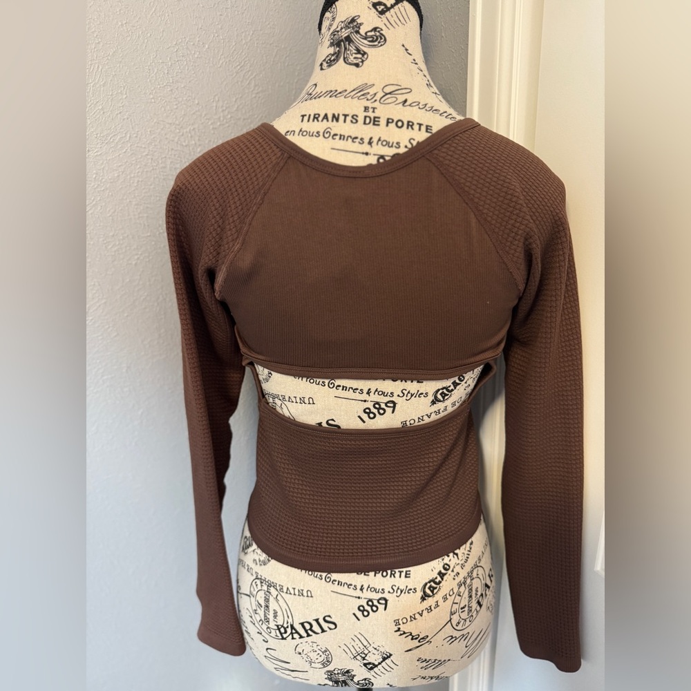 NWT FP Movement Women's Bail Out Long Sleeve Layer - Picture 5 of 7